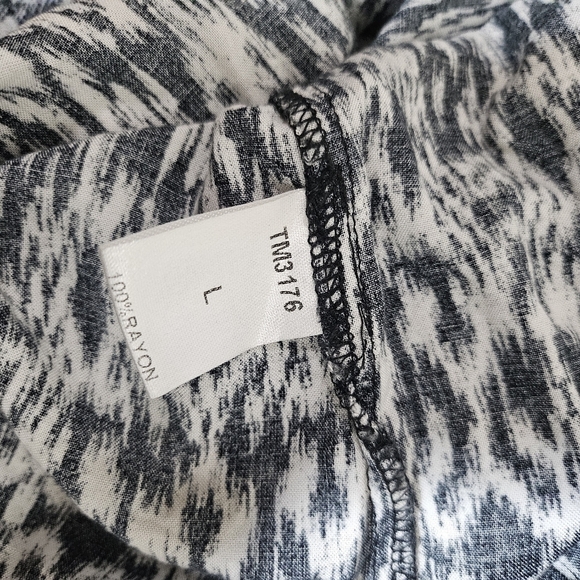 THML Turquoise Embroidered Tank Maxi Dress Boho Large - Picture 8 of 10